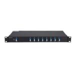 18CH 1RU CWDM OADM Rack Mount Simplex BIDI CWDM Mux Demux For Telecommunication