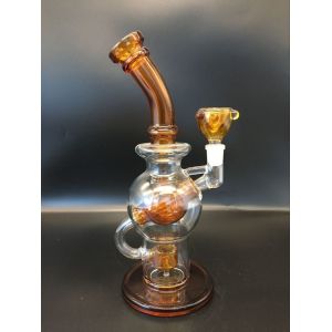 China Lookah Glass Smoking Water Pipes DAB Rig Recycler on sale