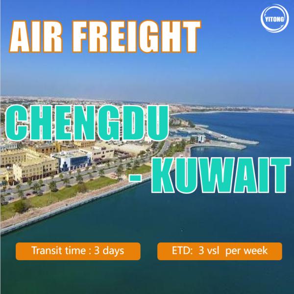 Buy Air Cargo Freight From Chengdu To Kuwait KWI at wholesale prices