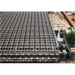 Stainless Steel Network Rod Conveyor Belt , Cold Resistant Conveyor Belt Custom