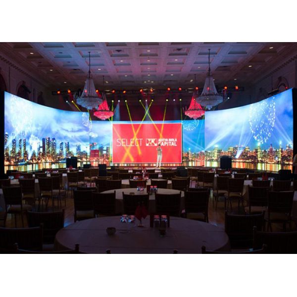 Buy 768x768mm Cabinet 1920Hz P3.91 Indoor Rental LED Screen at wholesale prices