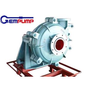 Diesel Waste Water Horizontal Slurry Pump 5 Vanes Single Suction