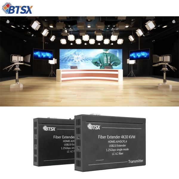 Buy 20km Line Length HDMI Fiber Extender 4K*2K 30Hz Video HDMI Input for Long Distance Transmission at wholesale prices