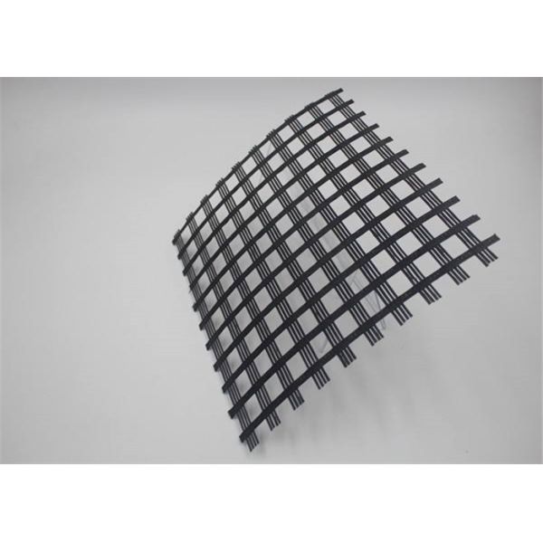 Buy Strength Road Surface High Strength 100m Glass Fiber Geogrid at wholesale prices