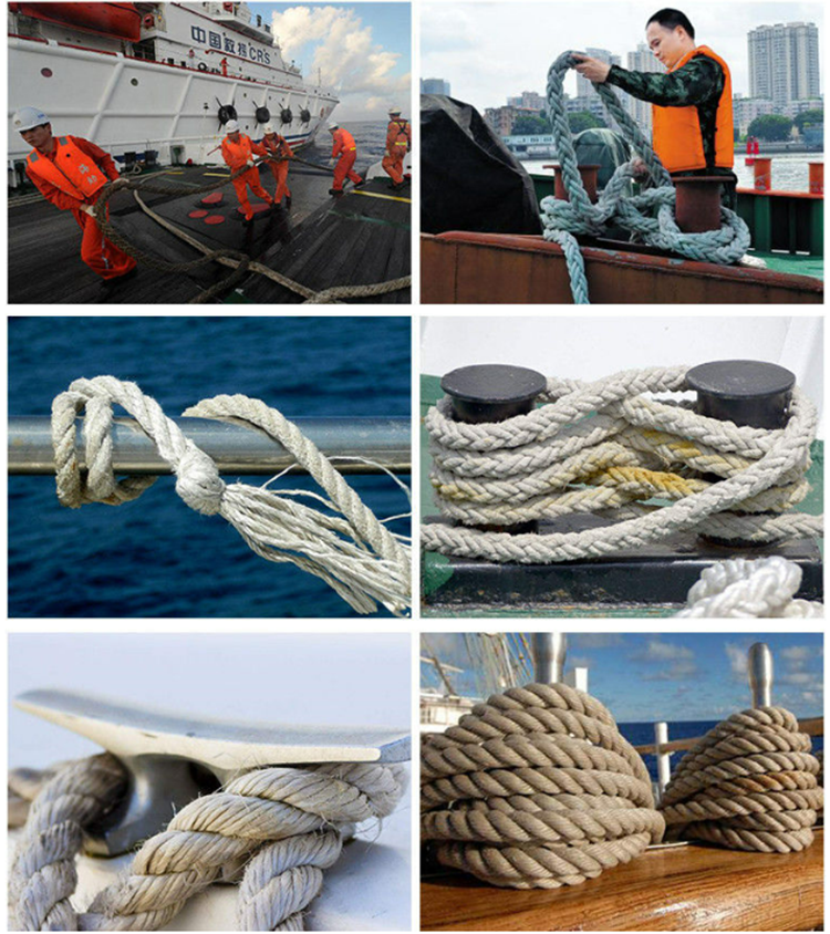 High Quality Nylon 12 Strands Mooring Rope