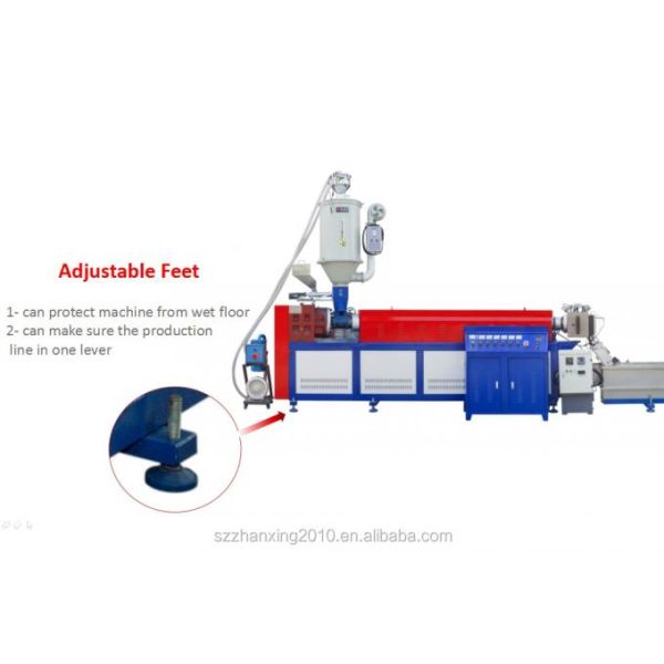 Fully Automatic Co-rotating Parallel Twin-screw PP Strapping Machine with 110+90mm Screw Diameter for High Efficiency Production