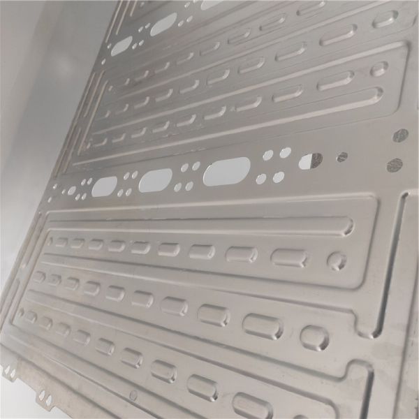 Width 1200mm Aluminum Cooling Plate For Microbus