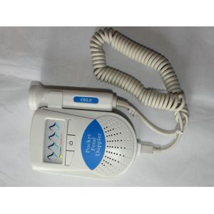 Portable Pocket Fetal Doppler Heartbeat Detector Home Care