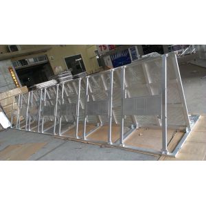 Aluminum Crowd Control Barrier Security Protection For Public Safety