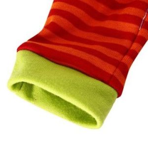 Custom design, color soft knitted Infant/Baby Rattle Sock