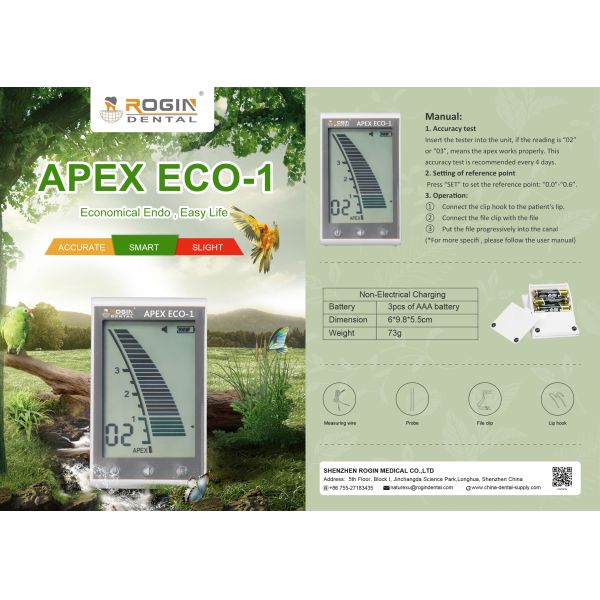 Auto Calibration Wireless Endodontic Treatment Dental Apex Locator