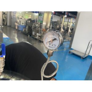 SUS316L Raw Milk Storage Tank movable tank with wheels