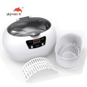 600ml Skymen Ultrasonic Cleaner Ultrasonic Jewelry Cleaner Machine With Degas