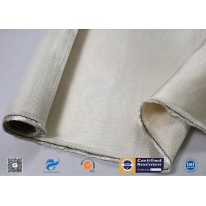 High Temperature 0.7mm Brown High Silica Cloth Heat Resistant