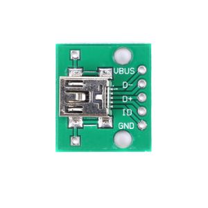 Electronic Arduino Sensor Module USB To DIP Micro USB Head Mini 5P Patch 2.54mm