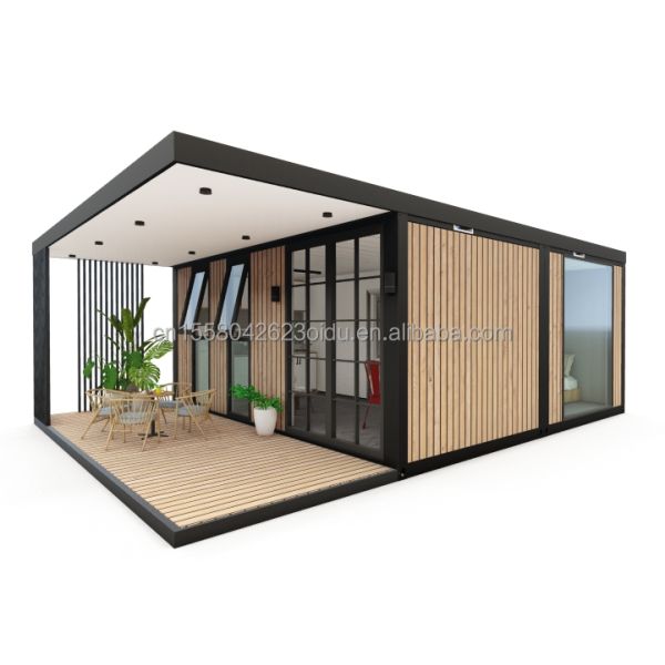 Steel Frame Galvanized Steel Bending 180g Modern Luxury Design Small Prefab Bedroom for Outdoor Garden Home Villa Sale