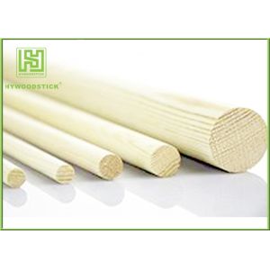 China Durable Small Natural Wood Sticks Smooth Surface With Different Size on sale