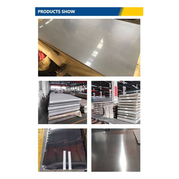 Stainless Steel Sheet AISI ASTM 201 304 310S Grade 2B No.1 4K 8K Surface For Industry