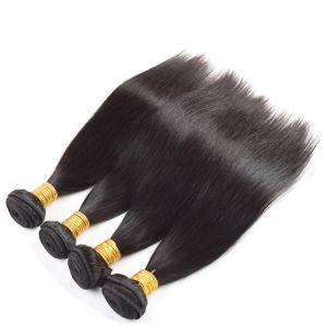 Unprocessed Peruvian Human Hair Bundles Peruvian Straight Hair 4 Bundles