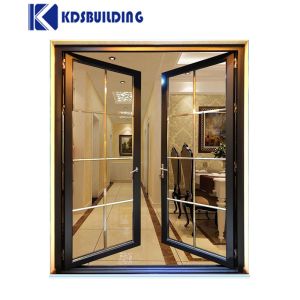 KDSBuilding High Quality Double Tempered Glass Aluminum Toilet Casment Single