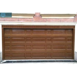 Electric Sectional Overhead Garage Door Thermal Insulation