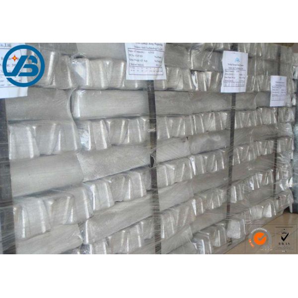 Metallurgical / Chemical AZ91D Magnesium Alloy Block Bar 120 ( Mesh ) Granularity