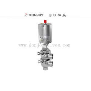 China 316L Pharmaceutical Pneumatic Reversing Seat Valve on sale
