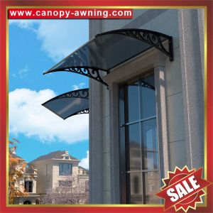 DIY PC polycarbonate shelter canopy awning for house door window for sales