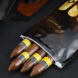 Slider Lock Closure Customization Printing Pouches Humidity-Proof Tobacco Cigar