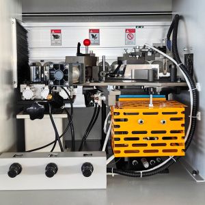 Gluing Function PM50B Wood Based Panels Machinery Edge Banding Trimmer Auto Edge
