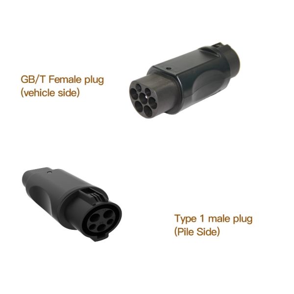 Buy EV Charging Adapter sae j1772 to gbt EV Connectors 32A Single Phase type1 to gb/t ev adapter at wholesale prices