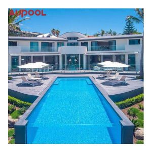 Custom Lucite Acrylic Prefabricated Integrated Swimming Pool for Private