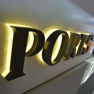 Acrylic Character 3D Three-Dimensional Signage Company Logo Background Wall