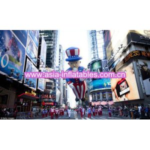 China custom advertising fly man,inflatable character balloon on sale