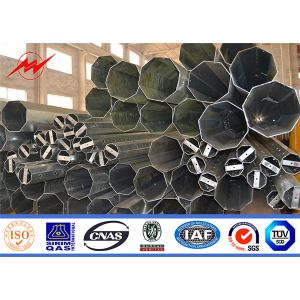 Electric Transmission 35m/S Steel Power Pole 13m 400kg