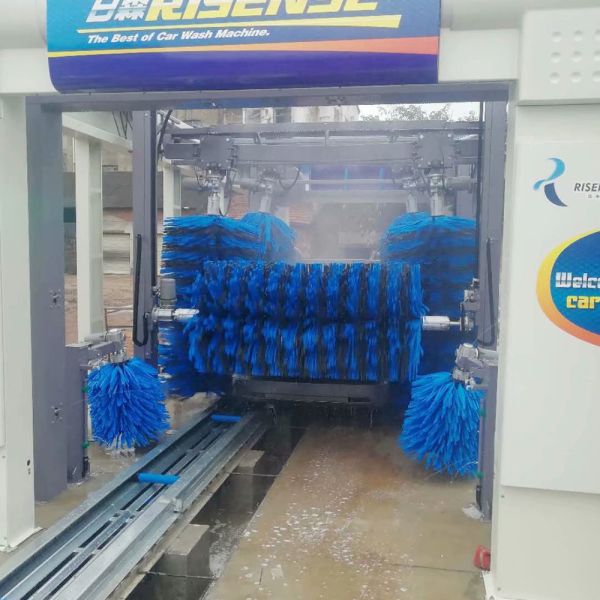 Fully Automatic Tunnel Car Wash Machine with Output Power 1500W and CE