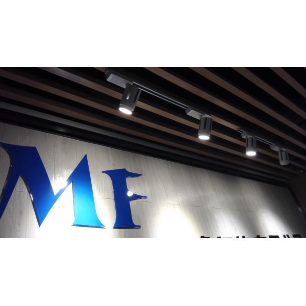 25W 4000K Led Track Lights Black Dimmable