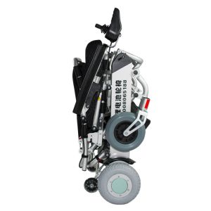 Lithium Ion Battery ISO13485 Portable Foldable Electric Wheelchair