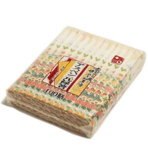 Japanese Sustainable Disposable Bamboo Chopsticks With Paper Sleeve