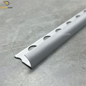 Round Shape 12mm Aluminum Tile Corner Trim Ceramic Tile Edging Trim