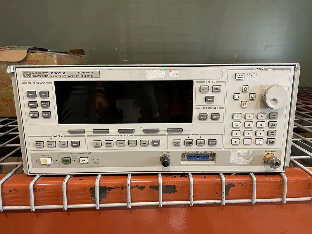 China HP Agilent 83650L  RF Signal Generator 10 MHz – 50 GHz High Purity Synthesized Swept CW Generator on sale China HP Agilent 83650L  RF Signal Generator 10 MHz – 50 GHz High Purity Synthesized Swept CW Generator on sale