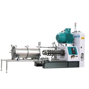 China Ultra Flow Disk Type Sand Mill Machine SIC Ceramic For Print Inks , Pesticide Industry on sale