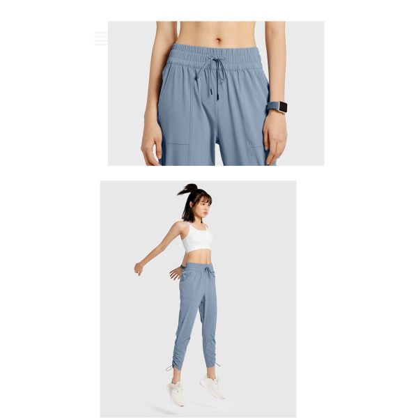 Girdle Leg Sports Pants Women Loose Casual Running Straight Cylinder Fast Drying Outdoor Fitness Yoga Clothing