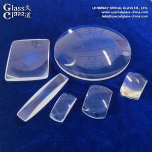 Large Diameter Optical Borosilicate Magnifying Glass For Wide-Area Led