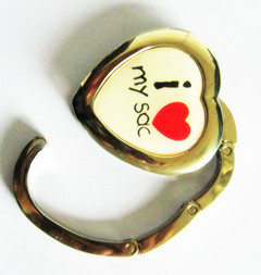 bag hanger infolding, unfoldable bag hanger , foldable bag hanger, fashionable