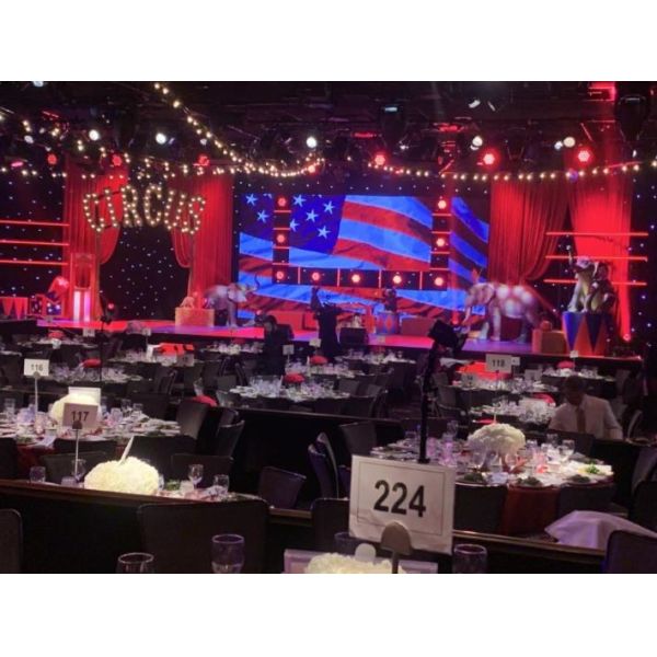 500x500mm 1000nits Modular Led Display Panels Wedding Led Screen Rental