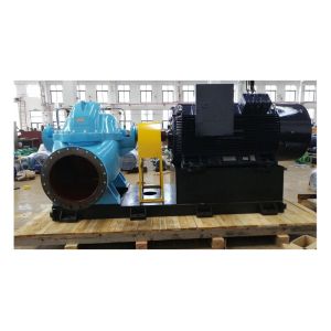 China ISO9001 Cast Iron 1450m3/H Single Stage Double Suction Centrifugal Pump For Raw Water on sale