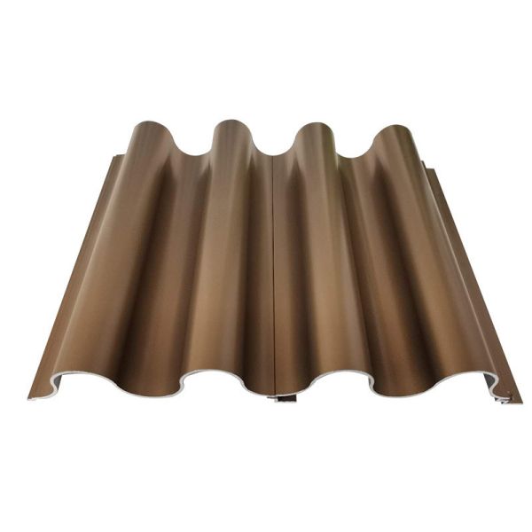 M Shaped Large Aluminum Profiles Exhibition Hall Aluminum Roofing Profiles