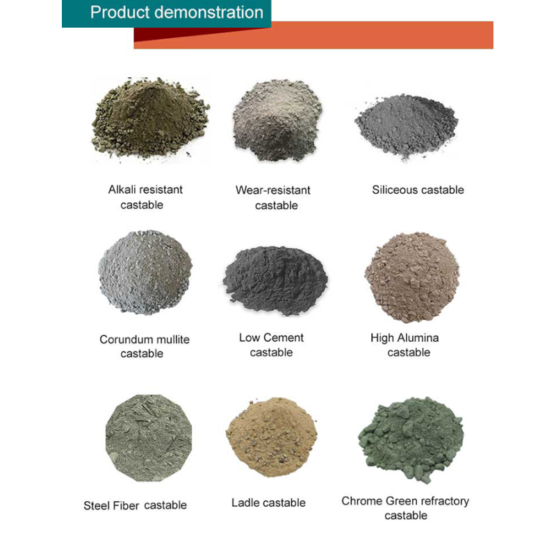Lightweight Insulating Castable 800 - 1700°C Low Thermal Conductivity
