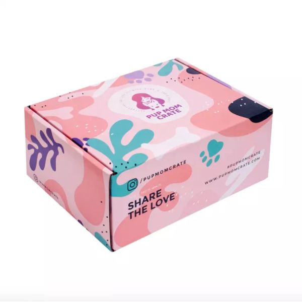 Eco Kraft Printed Paper Packaging Box Corrugated Cardboard Mailer Box